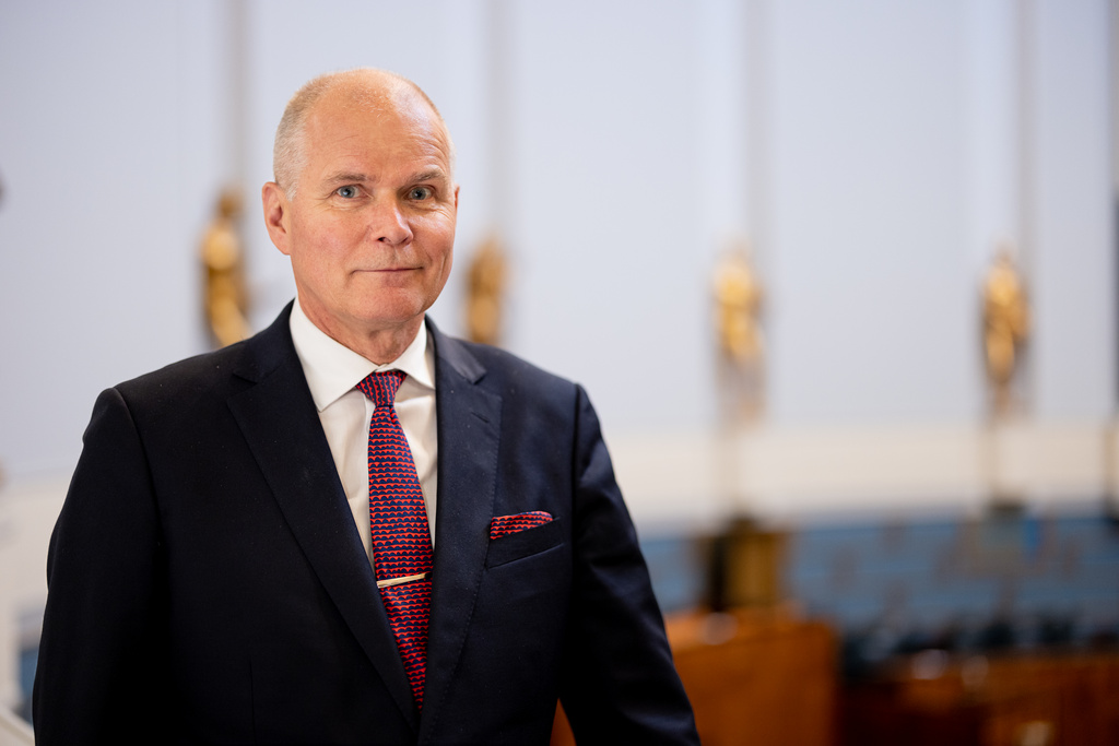 Jarmo Lindberg Eduskunnassa